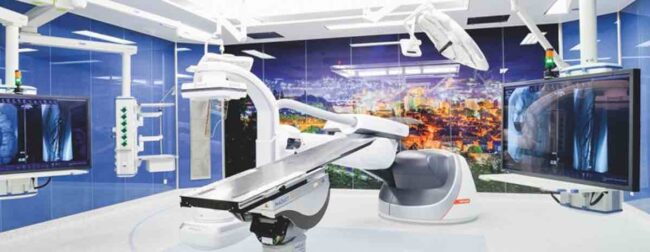 Universalstent bei Aortenaneurysma